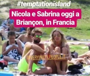 Sabrina e Nicola, Temptation Island