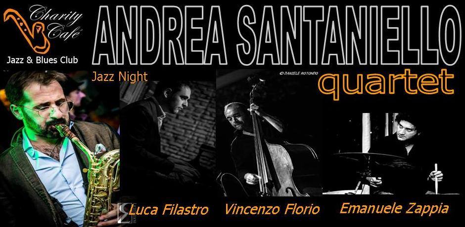 Andrea Santaniello Jazz Quartet in concerto presso il Charity Café