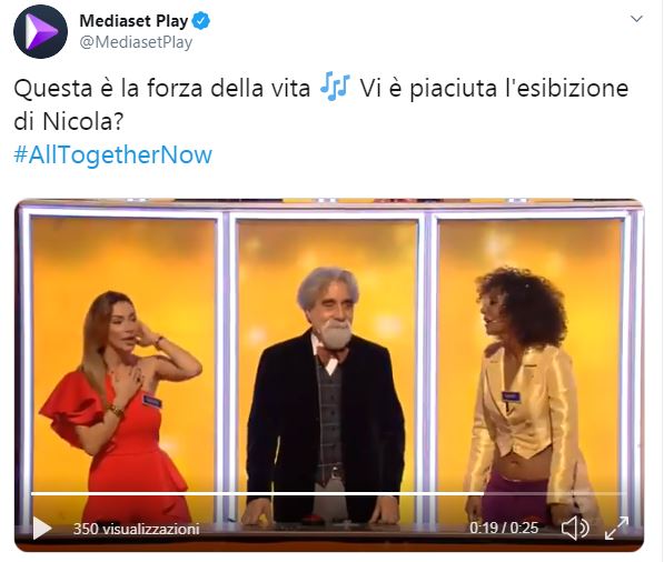 all together now amici vessicchio