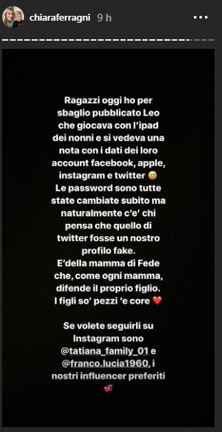 fedez password