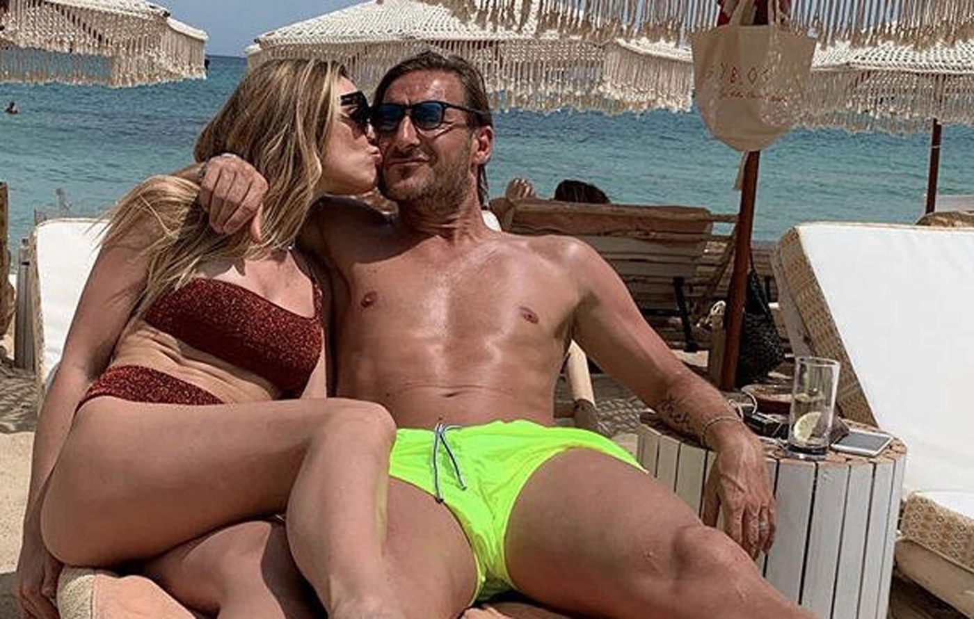 Vacanze finite per Ilary Blasi e Francesco Totti