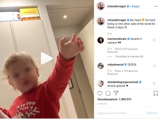 chiara ferragni leone papà