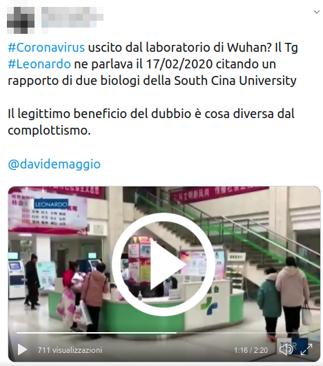 coronavirus laboratorio wuhan