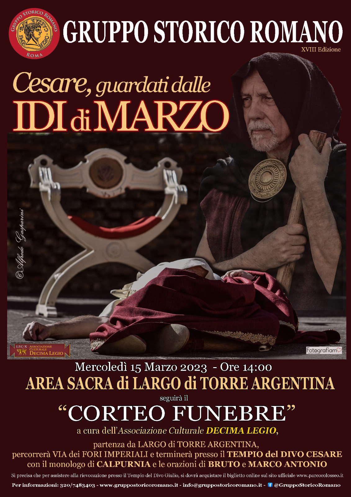 Roma, Idi di Marzo 2023 evento