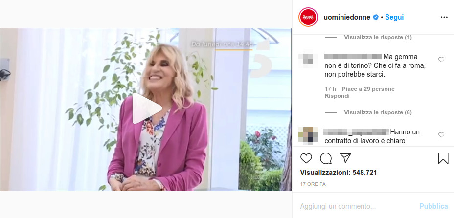 gemma galgani contratto