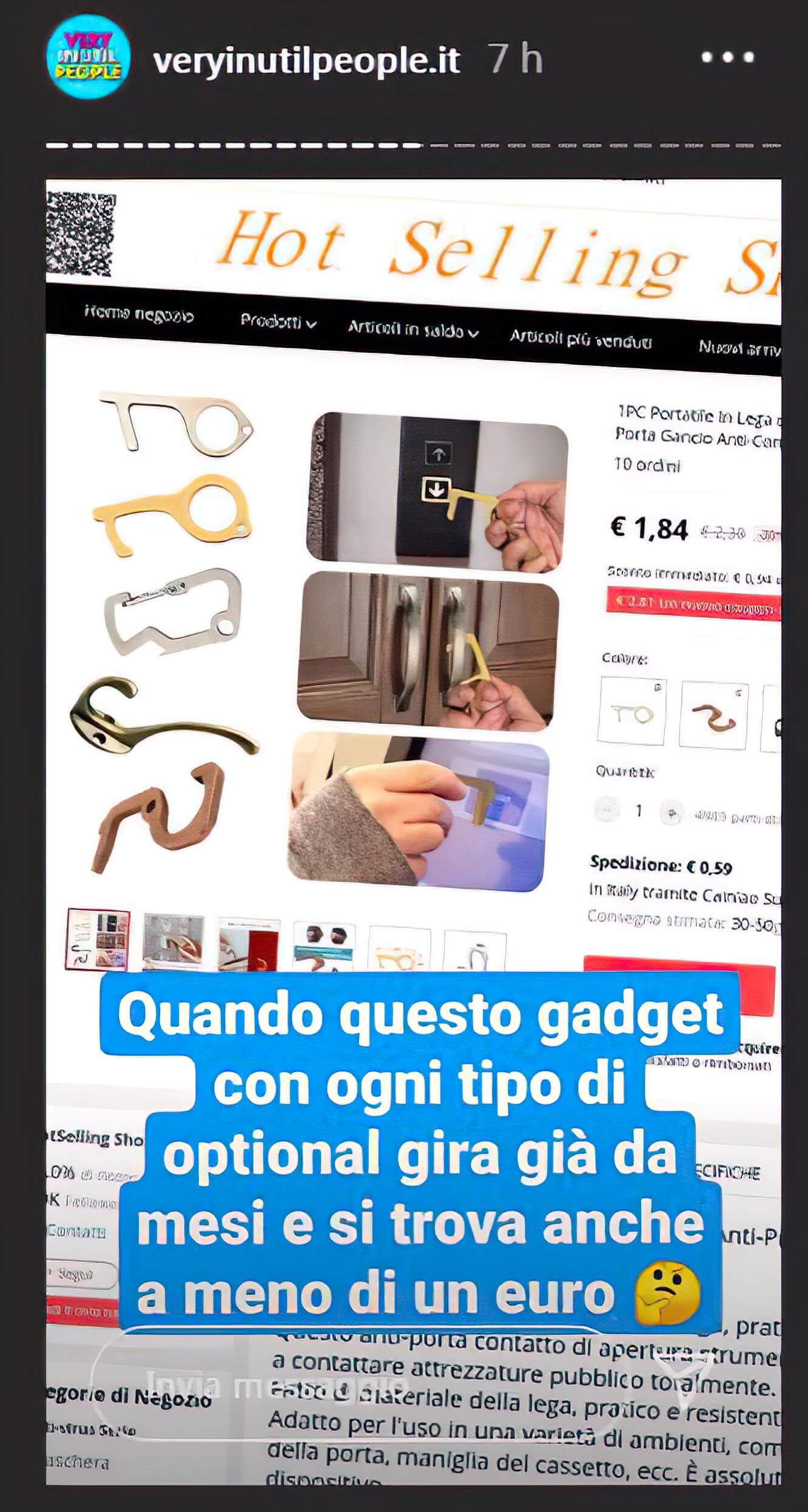 facchinetti salvo il coso idea rubata