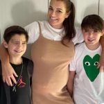 Alena Seredova con i figli avuti da Gigi Buffon