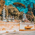 Illusioni acustiche ottiche a Roma: il muro di Piazza del Popolo