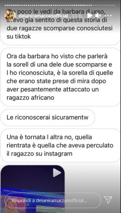 Deianira Marzano sul caso di Selena a Pomeriggio 5