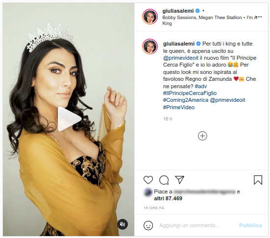 cosa fa giulia salemi dopo gf vip oggi ora 2021