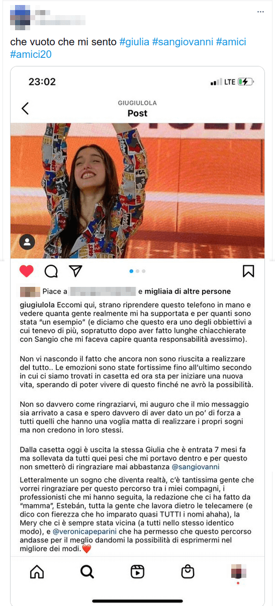 giulia stabile amici 20 instagram