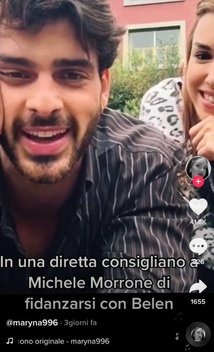 Michele Morrone su TikTok