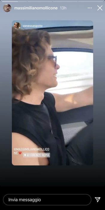 Massimiliano e Vanessa insieme su Instagram