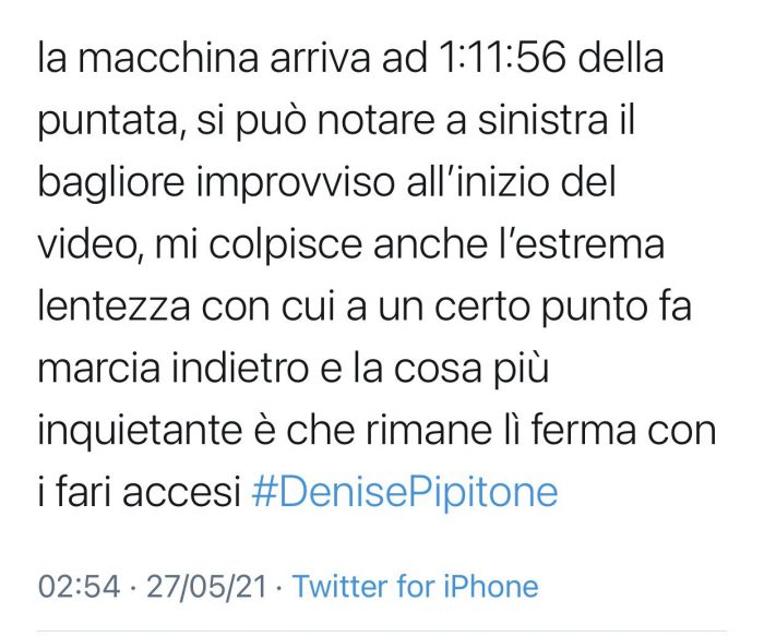 Denise Pipitone: twitter