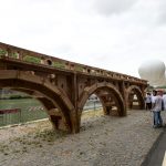 Il Ponte Farnese, l'installazione temporanea visibile fino a Domenica