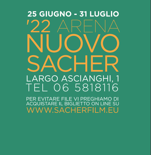 Arena Cinema Nuovo Sacher, programma 2022