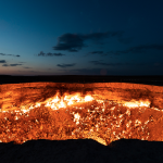 Darvaza, il cratere che non si spegne mai