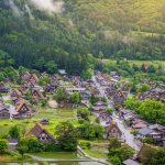 Ogimachi in Giappone è un villaggio fiabesco