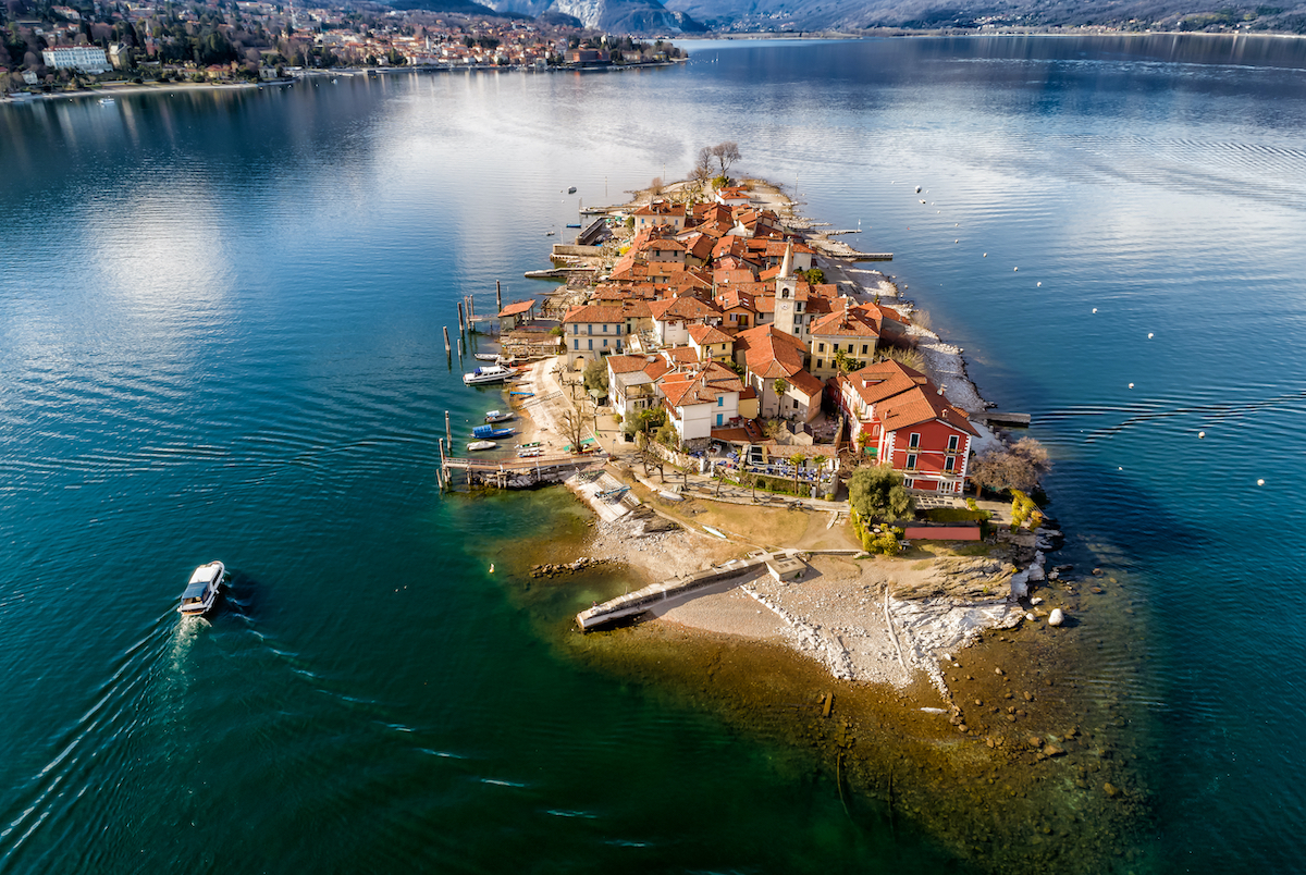 L'Isola dei pescatori sul Lago Maggiore