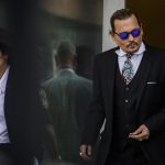 Johnny Depp in tribunale contro l'ex moglie Amber Heard
