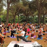 Yoga gratuito a Villa Pamphili