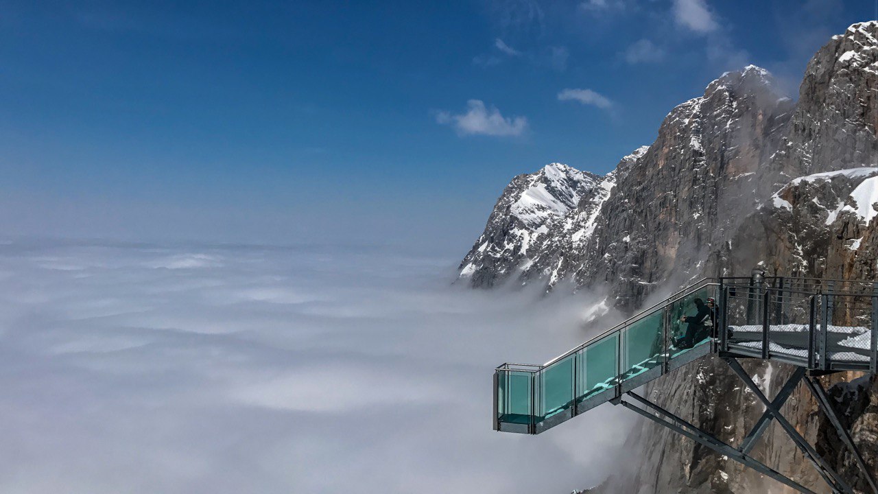 Austria, la meravigliosa scala che porta verso il nulla