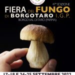 Borgotaro: Fiera del Fungo Porcino IGP 17/25 sett