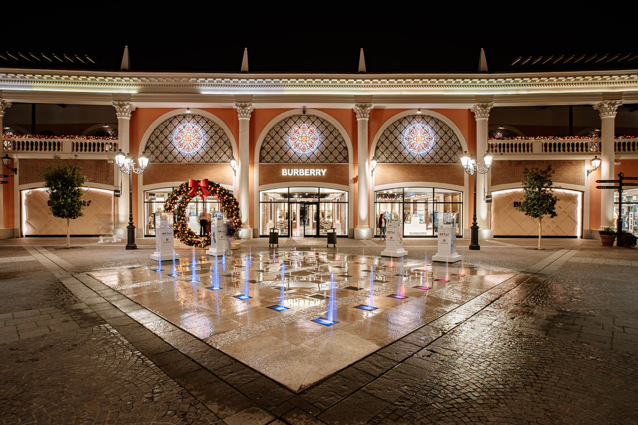 Castel Romano luminarie