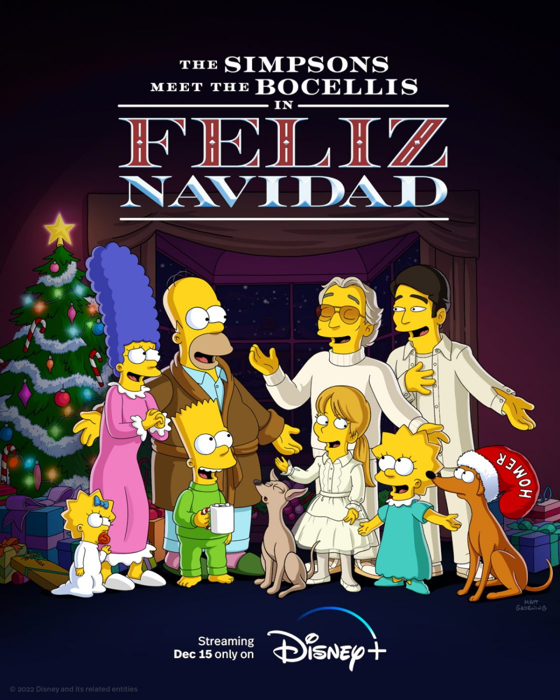Bocelli Simpsons