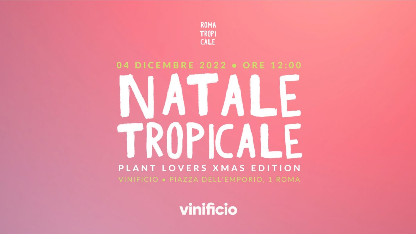 Natale Tropicale: expo e market a tema piante