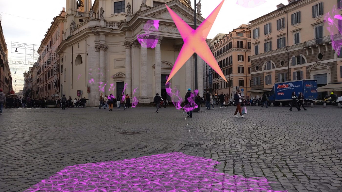 MAP (STAR) THE WORLD | 2022 | Foto eseguite con HoloLens 2, Roma
visione Roma media digitali Visionarea
