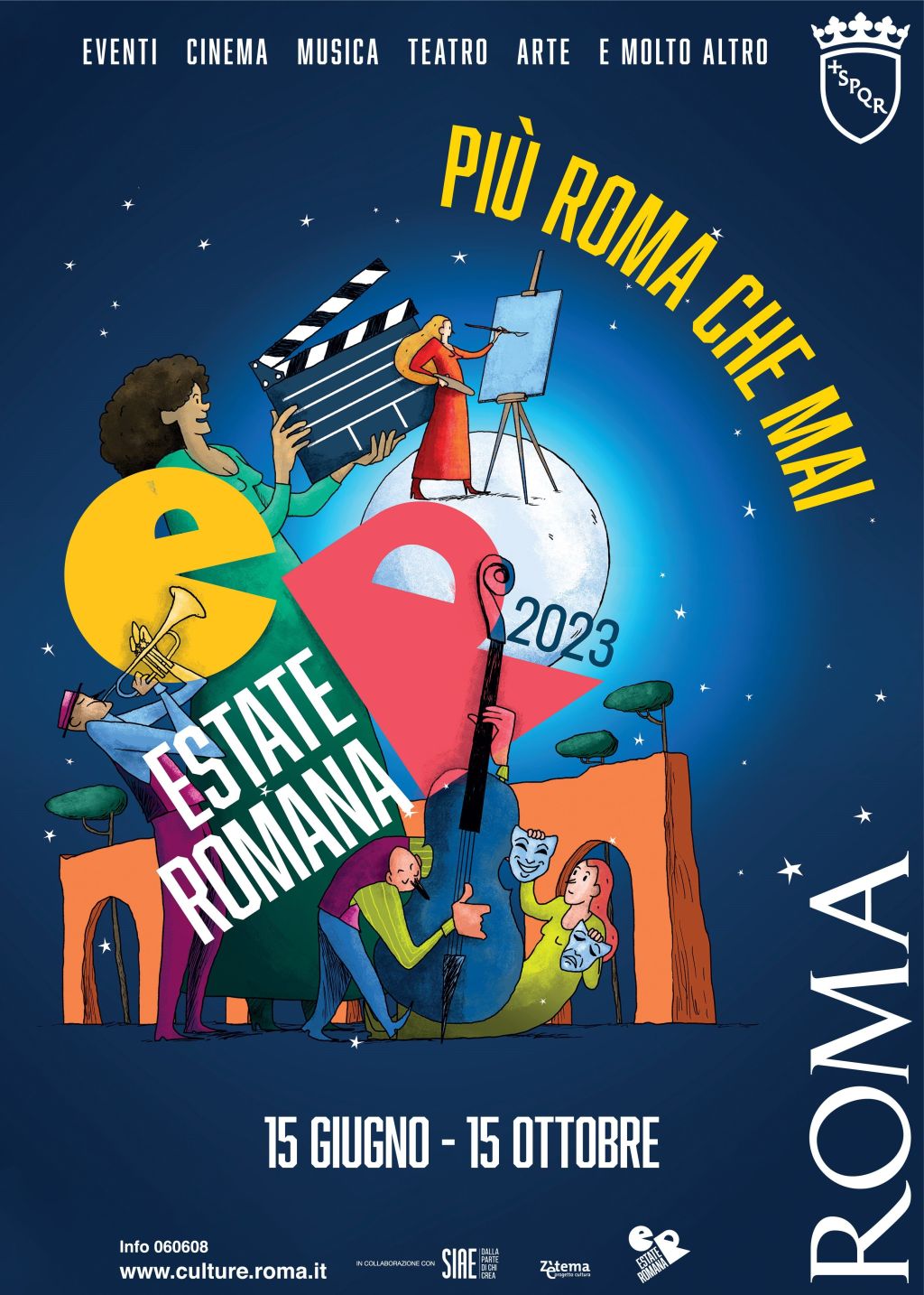 Estate Romana 2023 al via tutti gli appuntamenti