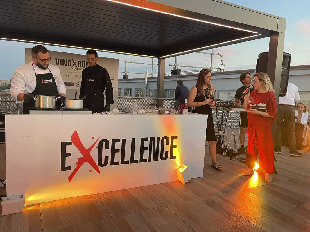 Vino x Roma Excellence Cooking Show