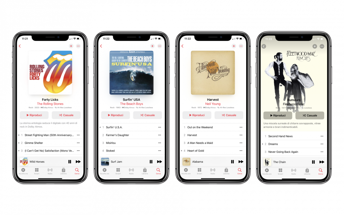 Apple Music - Musica Rock audio spaziale