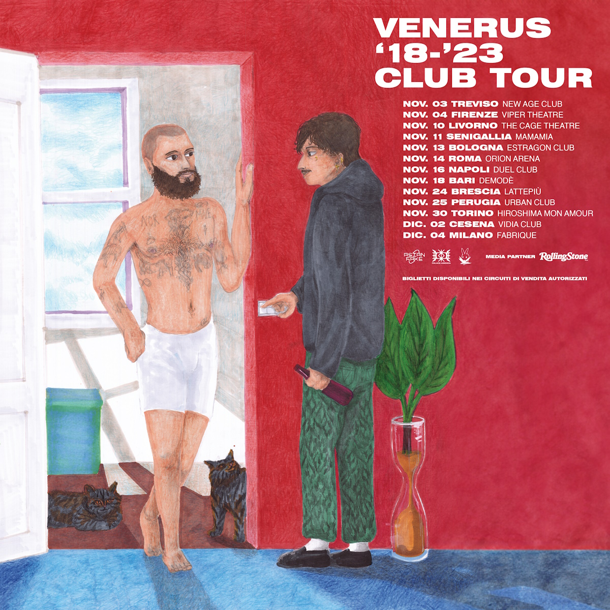 Venerus tour