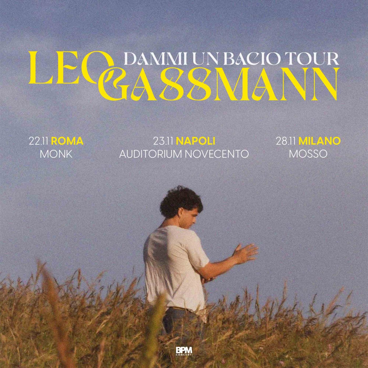Leo Gassmann Tour