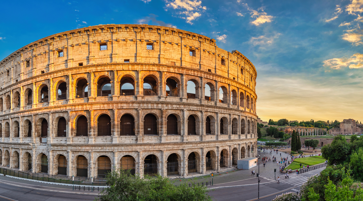 lupa roma Colosseo panorama