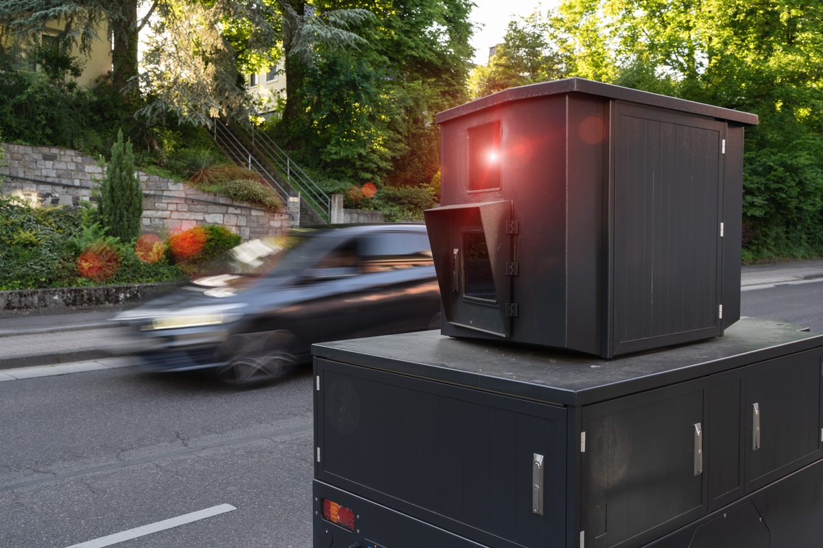 Telelaser polizia stradale multa velocità